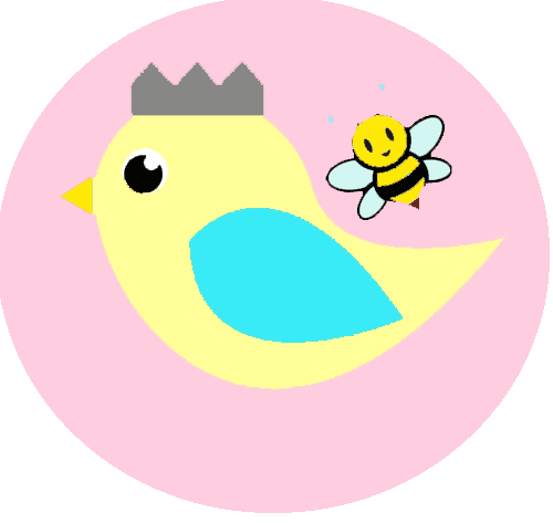 いらっしゃいませ とり と みつばち